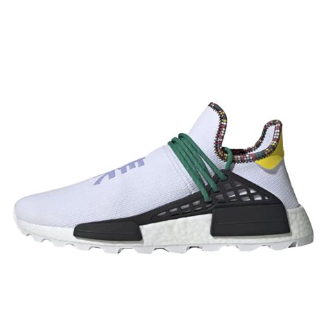 Adidas nmd hu human race pharrell williams inspiration pack white